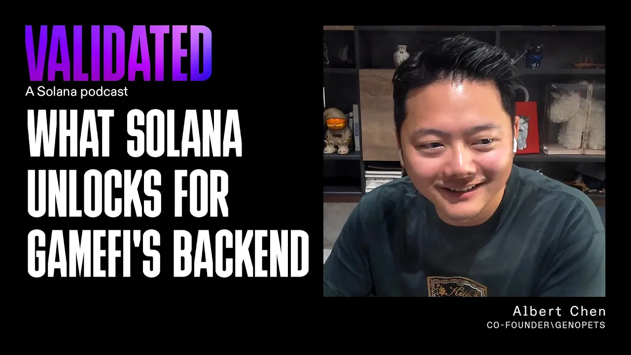 What Solana Unlocks for GameFi's Backend w/ Albert Chen (Genopets)